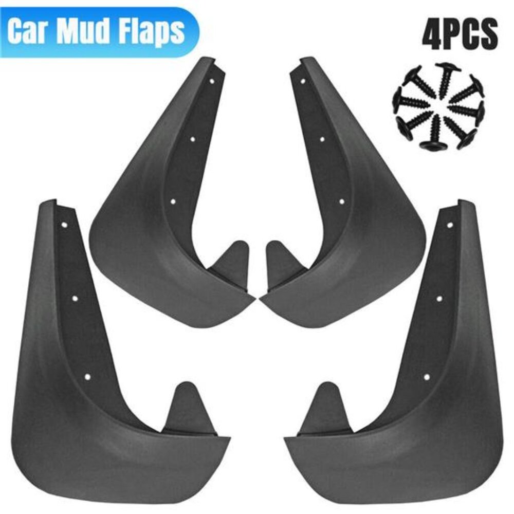 4PCS Car Mud Flaps Splash Guards For Front or Rear Auto Accessories‎ Universal